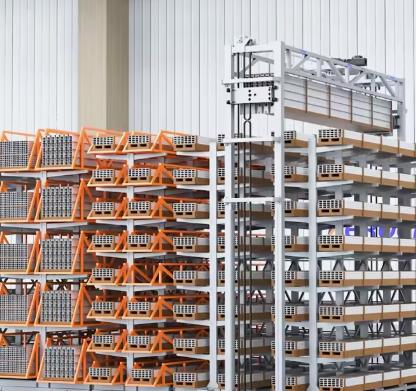 Smart Automatic Tubing Racking System for Pipe Warehouse