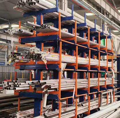 Heavy Duty Storage Rack for Pipes and Purlins in 6 and 12 Meter Lengths
