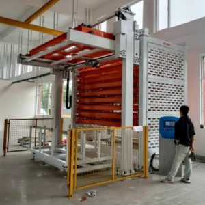 Automated Steel Sheet Storage System ASRS – Intelligent Vertical Plate Tower