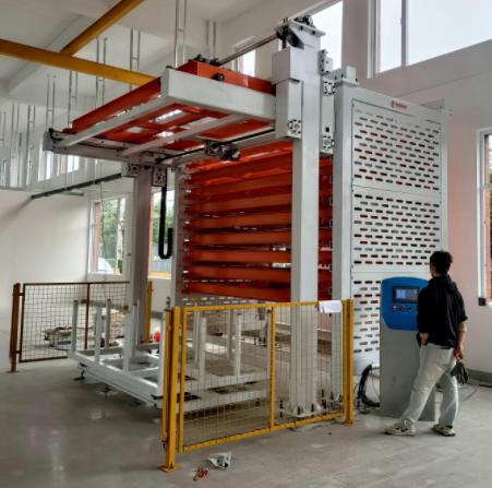 Automated Steel Sheet Storage System ASRS – Intelligent Vertical Plate Tower