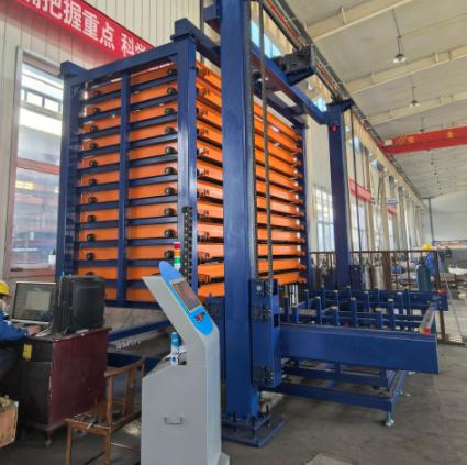 Automated Steel Sheet Storage System ASRS – Intelligent Vertical Plate Tower