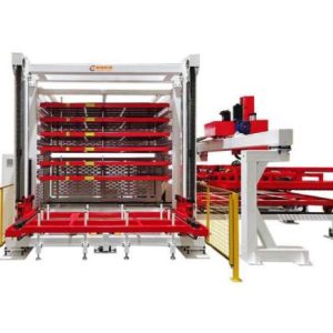 Laser Cutting Vertical Plate Storage System ASRS – Heavy Duty Customizable Tower