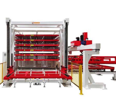 Laser Cutting Vertical Plate Storage System ASRS – Heavy Duty Customizable Tower