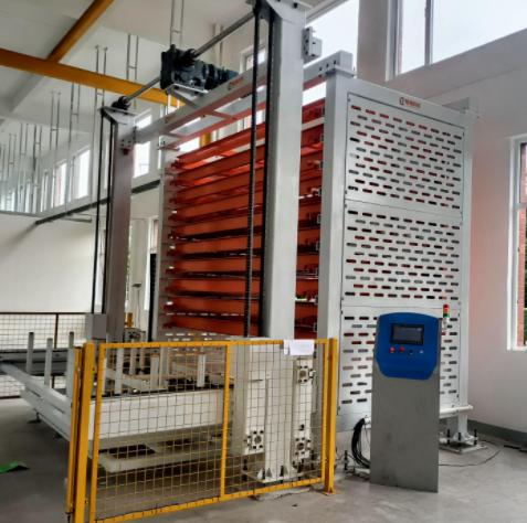 Laser Cutting Vertical Plate Storage System ASRS – Heavy Duty Customizable Tower