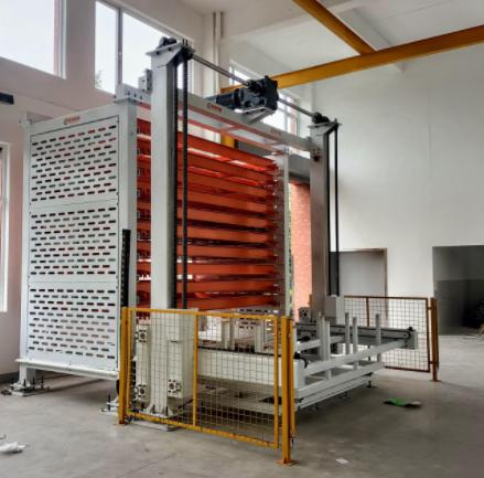 Industrial Heavy Duty Customizable Single Tower 8-Layer Steel Sheet Storage ASRS