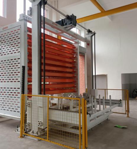 Industrial Heavy Duty Customizable Single Tower 8-Layer Steel Sheet Storage ASRS