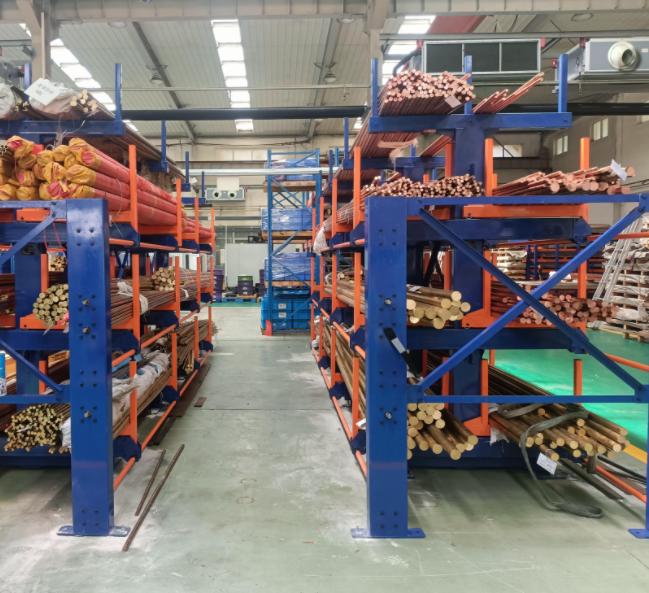 Industrial Automatic Cantilever Racking System for Long Material Handling