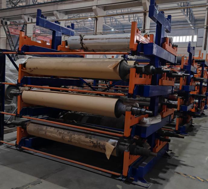 3-Ton Telescopic Cantilever Racks for 6-Meter Steel Tube Bundles