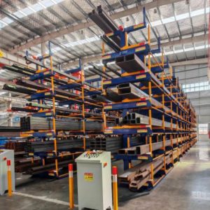 Telescopic Cantilever Pipe Racking Systems for Long Material Storage