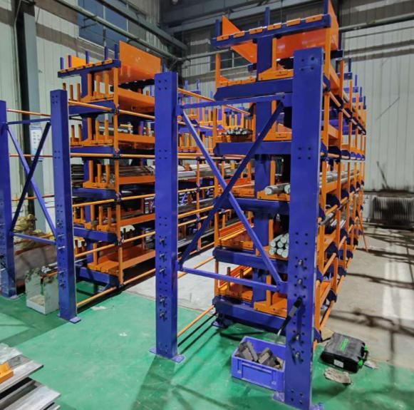 Telescopic Cantilever Pipe Racking Systems for Long Material Storage