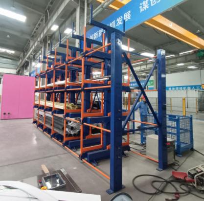 Telescopic Cantilever Pipe Racking Systems for Long Material Storage