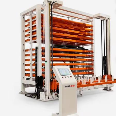 Industrial Heavy Duty Customizable Single Tower 8-Layer Steel Sheet Storage ASRS