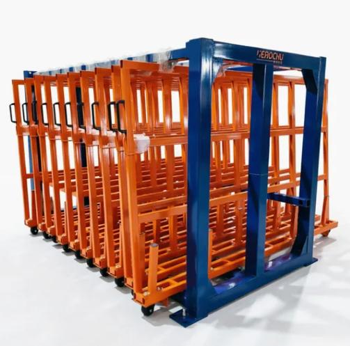 Vertical Leftover Metal Sheet Storage System