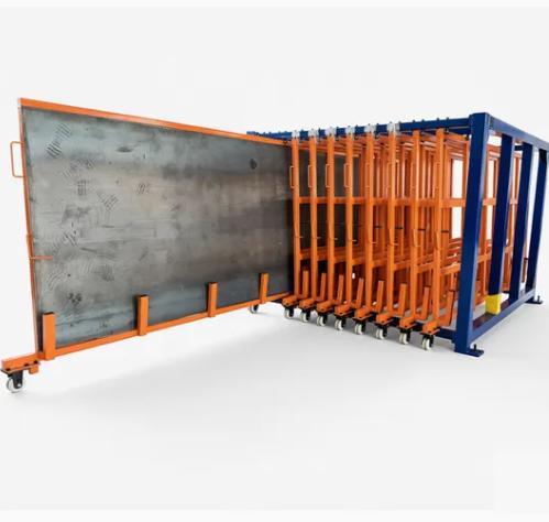 Vertical Leftover Metal Sheet Storage System