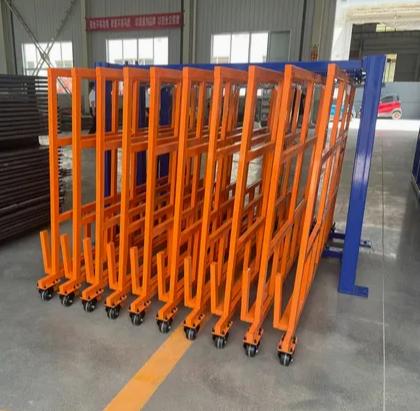 Vertical Leftover Metal Sheet Storage System