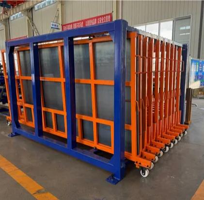 Mobile Vertical Offcut Storage Rack for Workshop