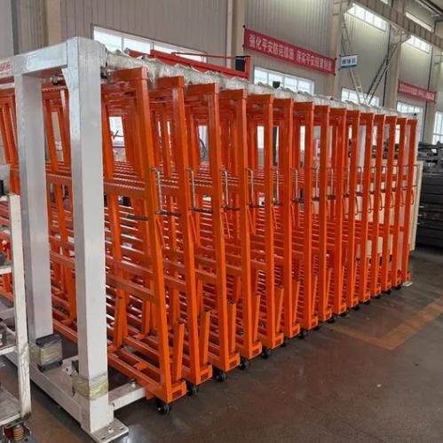 Mobile Vertical Offcut Storage Rack for Workshop