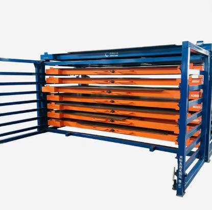 Motorized Drawer Storage Rack for Steel & Aluminum Sheets – Workshop & Factory Solution