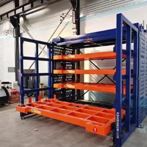 Heavy-Duty Roll-Out Sheet Rack – 5-Ton Capacity Drawer Storage for Industrial Workshops