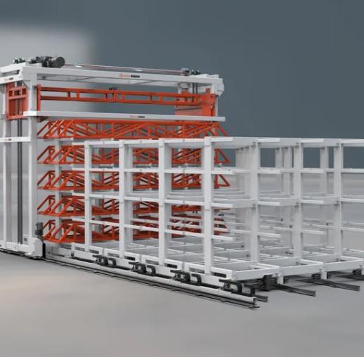 Smart WMS Compatible Steel Profile Storage System