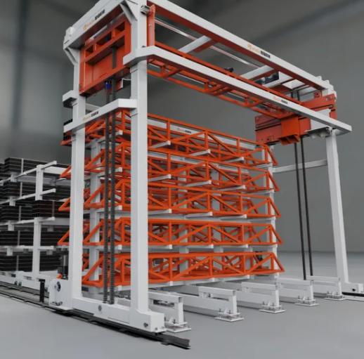 Smart WMS Compatible Steel Profile Storage System