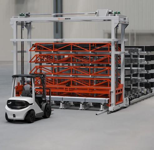 ISO9001/CE Certified Efficient Steel Pipes Automatic Storage Warehouse