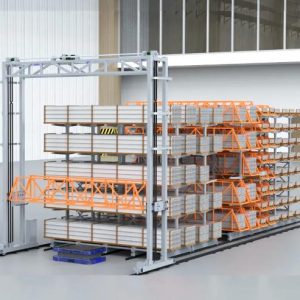 High Capacity (1000kg-10000kg) Automated Pipes Metal Storage System