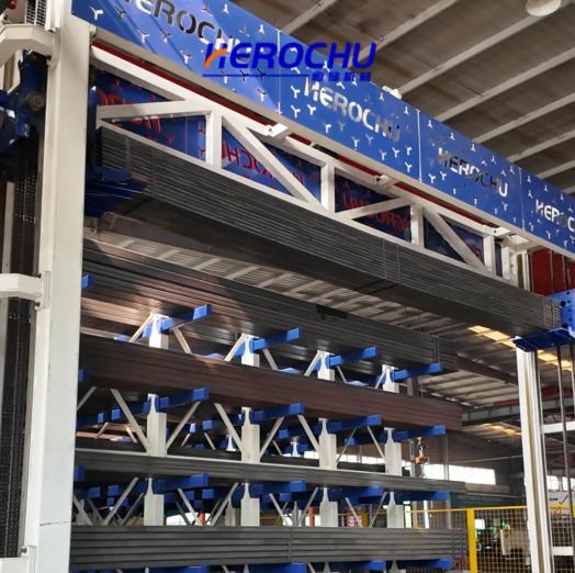 High Capacity (1000kg-10000kg) Automated Pipes Metal Storage System