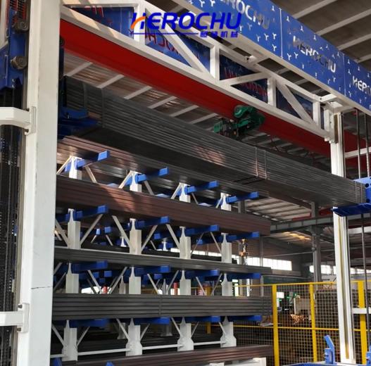 High Capacity (1000kg-10000kg) Automated Pipes Metal Storage System