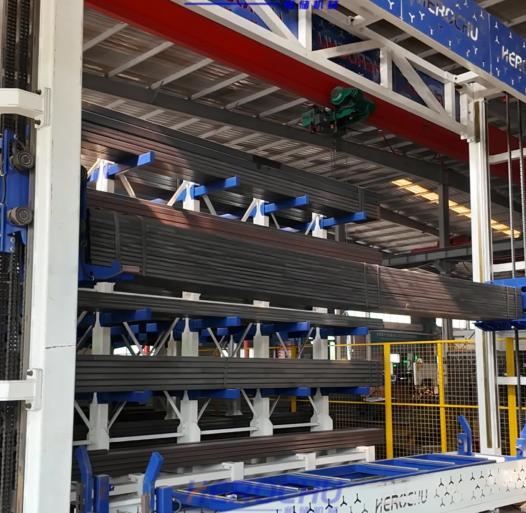 High Capacity (1000kg-10000kg) Automated Pipes Metal Storage System