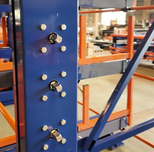 Industrial Automatic Cantilever Racking System for Long Material Handling