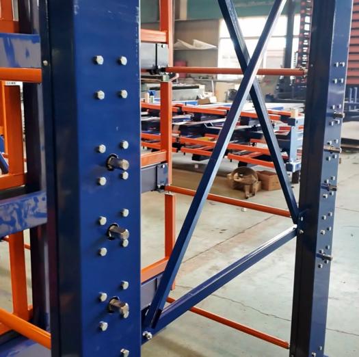 Heavy-Duty Electric Telescopic Cantilever Rack for 6m/12m Pipes