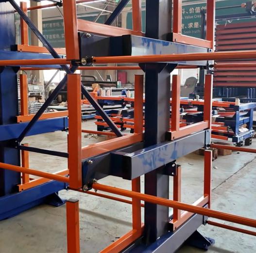 Heavy-Duty Electric Telescopic Cantilever Rack for 6m/12m Pipes