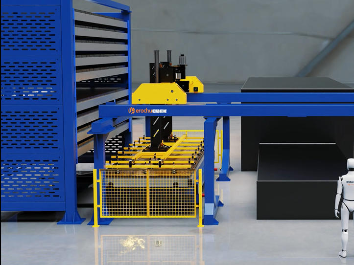 Loading/Unloading Truss Manipulator – The Complete Material Handling Solution for Laser Cutting