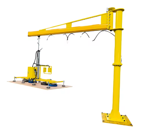 Pneumatic Cantilever Manipulator for Laser Feeding Machines