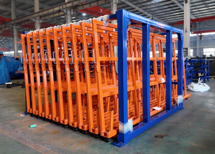 Heavy Duty Vertical Scrap Rack for Laser Cutting