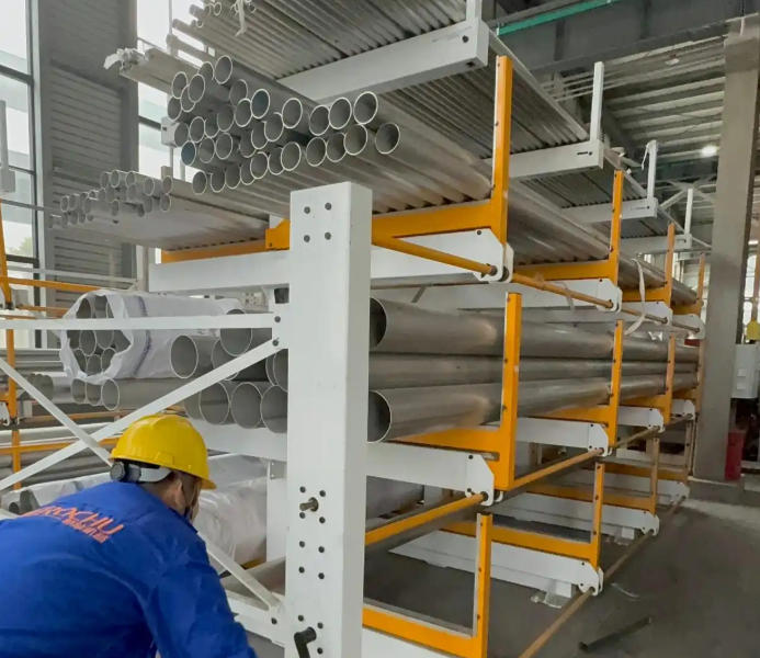 Steel Pipe Storage Solution for Pipe and Tube Manufacturing Lines