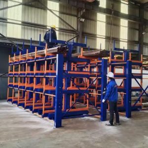 Modular Cantilever Racks for Structural Steel Channel and Angle Bundles