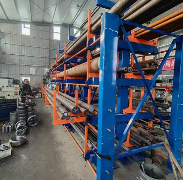 Telescopic Cantilever Rack for Steel and Aluminum 24' Maximum Length