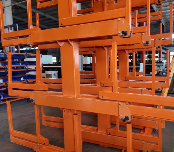 Telescopic Cantilever Rack for Steel and Aluminum 24' Maximum Length