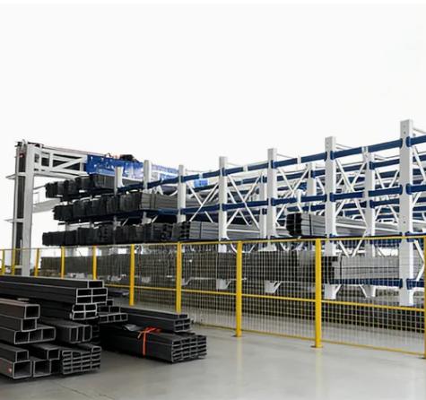 Automatic Overhead Profile Vertical Material Library for Long-Goods Storage