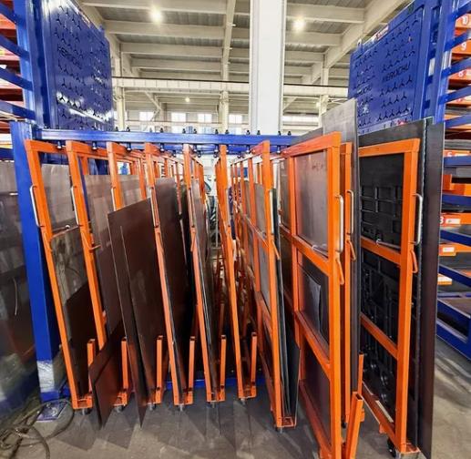 Vertical Metal Plate Scraps Rack – The Complete Storage Solution for CNC and Fabrication Workshops