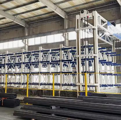 Intelligent Gantry-Type Pipe Storage Warehouse for Smart Manufacturing