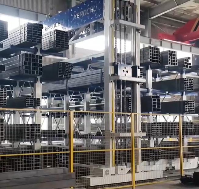 Intelligent Gantry Pipe Storage ASRS for Manufacturing