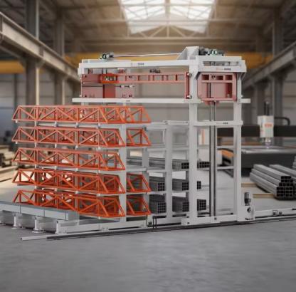 Intelligent Gantry Pipe Storage ASRS for Manufacturing