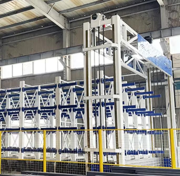 Gantry Type ASRS for Long Steel Pipes, Bars & Profiles