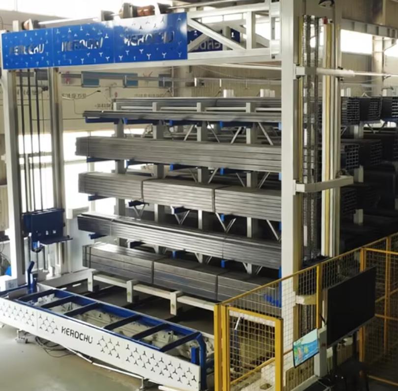 Gantry Type ASRS for Long Steel Pipes, Bars & Profiles