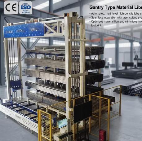 Gantry Type ASRS for Long Steel Pipes, Bars & Profiles