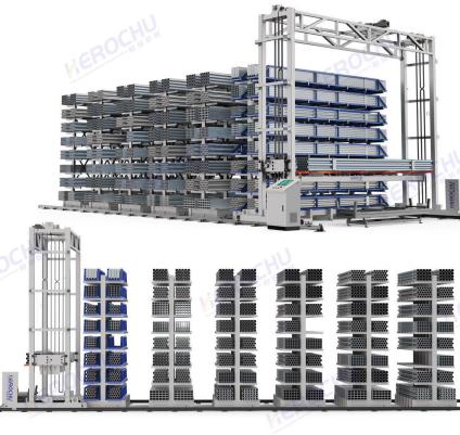 Gantry Type ASRS for Long Steel Pipes, Bars & Profiles