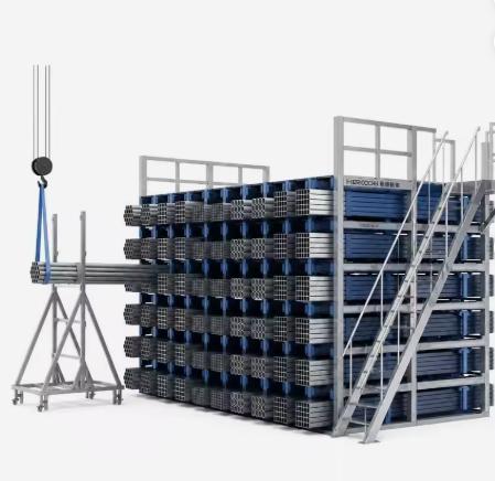 Customizable Honeycomb Steel Pipe Storage Rack with Modular Drawers – CE/ISO Certified